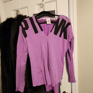 Purple PINK Long Sleeve Top
